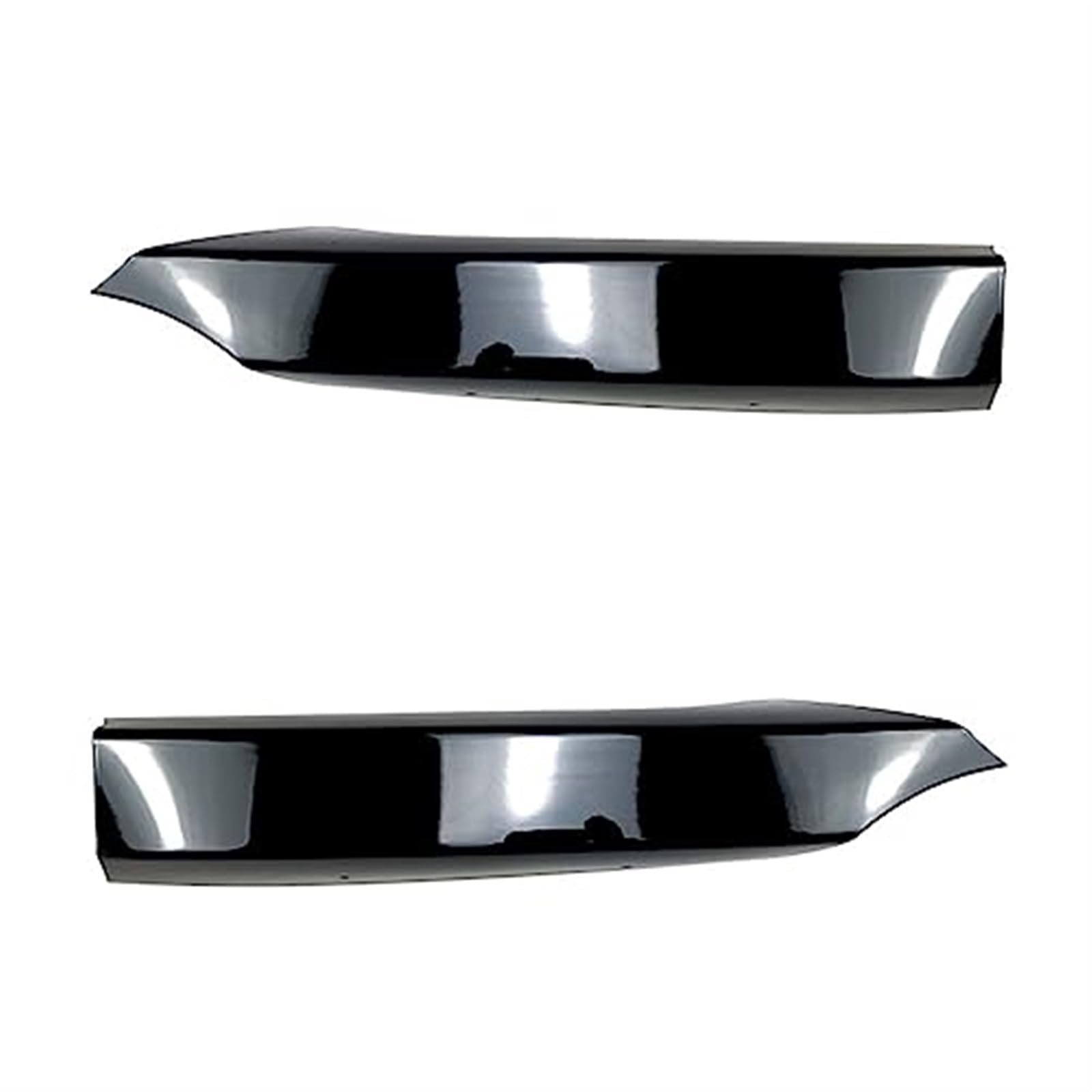 HUVNEXA Auto Frontstoßstange Lippenwinkel Diffusor Splitter Spoilerschutz, for, 1er E82 E88 2008 2009 2010 2011 2012 2013 M-Tech Frontspoiler Diffusor für die vordere Stoßstange(Black Black) von HUVNEXA