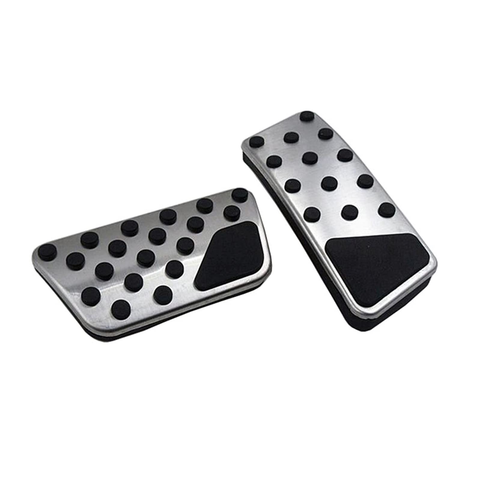 HUVNEXA Auto Fußstütze Modifizierte Pedal Pad Platte, for Jeep, for Wrangler JK 2007 2008 2009 2010 2011 2012 2013 2014 2015 2016 2017 at Pedal Fußpedalabdeckung fürs Auto von HUVNEXA