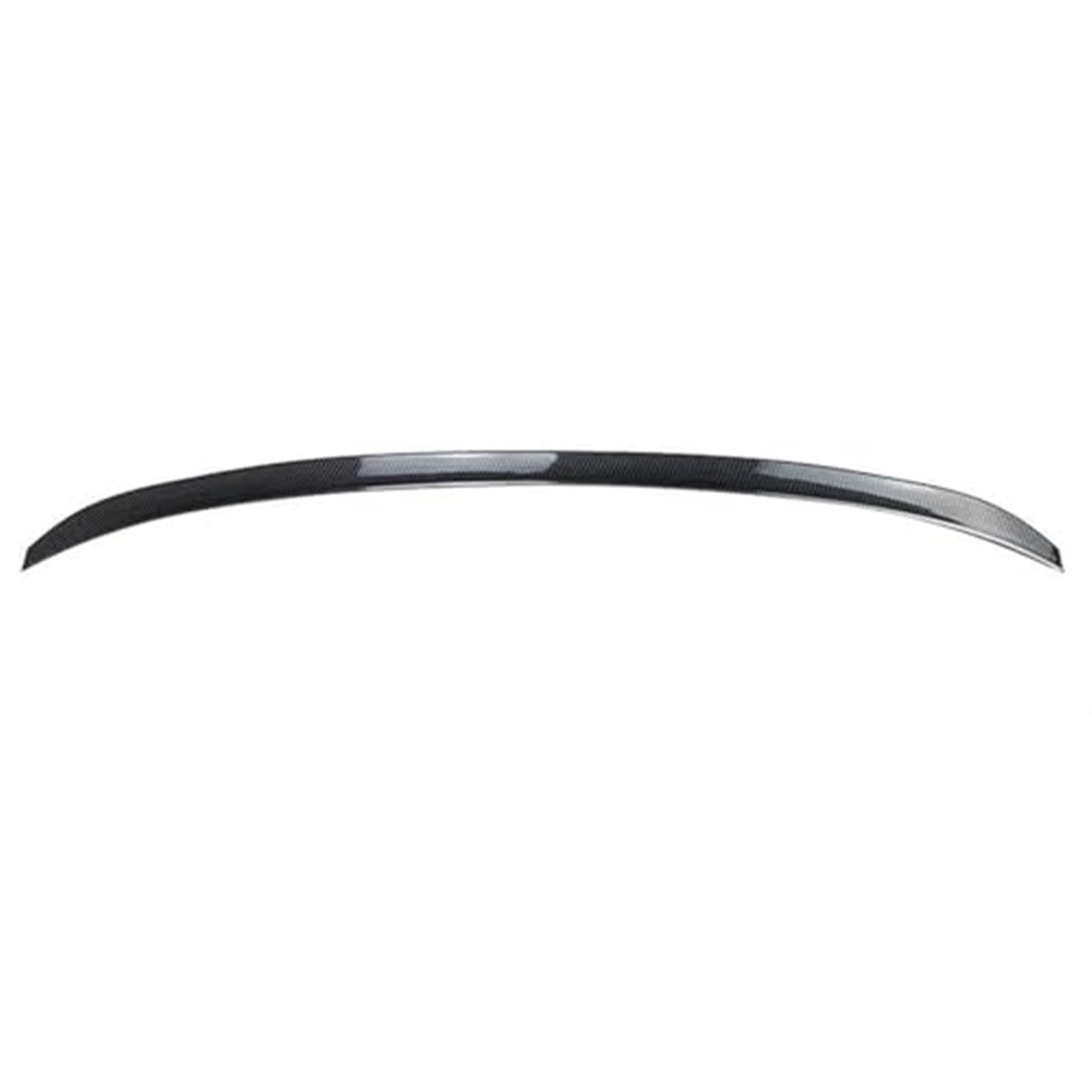 HUVNEXA Auto-Heckspoiler Heckspoiler Hochglanzspoiler Kofferraumspoiler Styling, for, for 5er, for G30 2018-2022 Heckspoiler-Lippenflügel(Carbon Fiber Look Black) von HUVNEXA