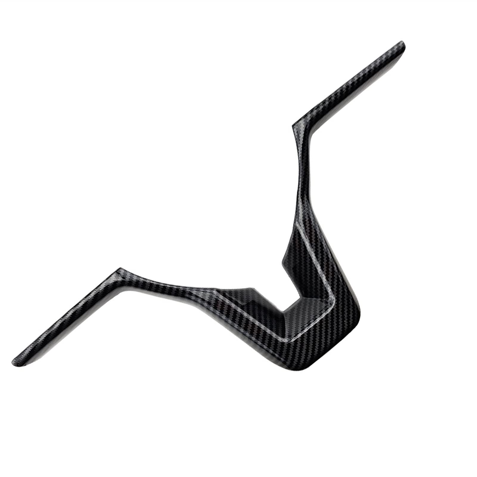 HUVNEXA Auto Lenkrad Panel Schalter Knopf Abdeckung Trim Aufkleber, for Nissan, for Rogue 2016-2020 Zubehör Carbon Faser Lenkraddekoration(6 Clock Style) von HUVNEXA