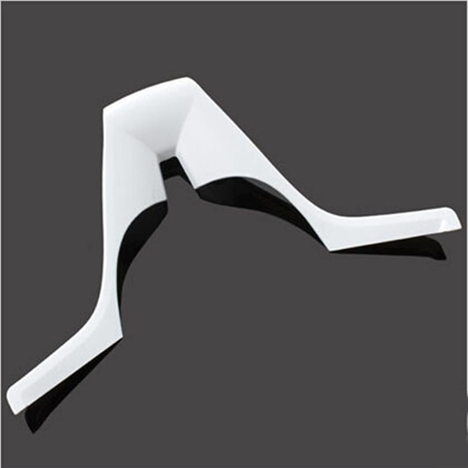 HUVNEXA Auto-Lenkradverkleidung, Chrom-Aufkleber, Zubehör, for Chevrolet, for Cruze, for Trax, for Tracker Sedan Hatchback 2009–2015 Auto-Lenkrad-Aufkleber(White) von HUVNEXA