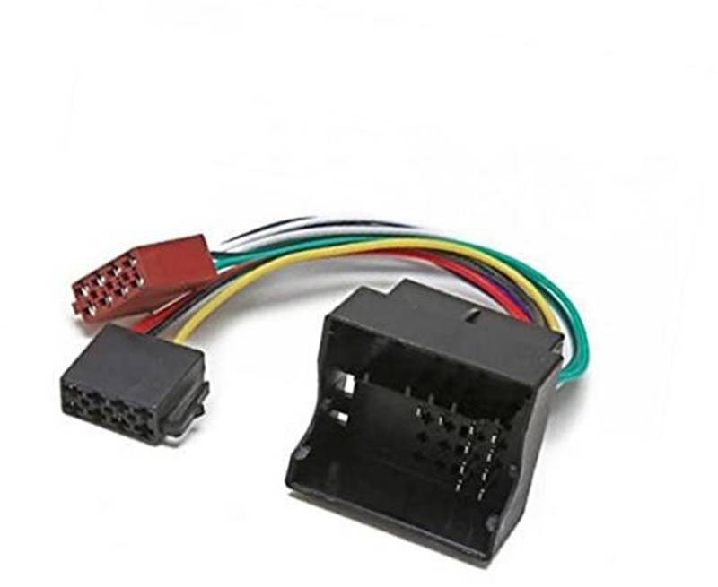 HUVNEXA Auto-Stereo-Audio-ISO-Kabelbaumkabel, for Peugeot, 207 307 307CC 407, for Citroen, C2 C5 Radio-Antennenkabel-Adapter Radio-Adapterkabel von HUVNEXA