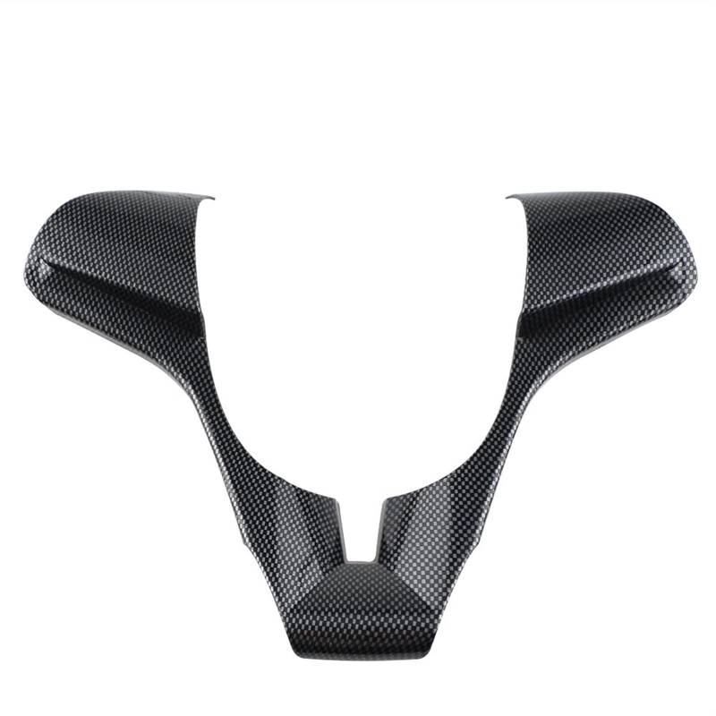 HUVNEXA Auto Styling ABS Lenkrad Schutz Abdeckung Trim Aufkleber, for Chevrolet, for Cruze, Limousine Schrägheck 2009-2015 Teile Auto-Lenkrad-Aufkleber(Carbon Black) von HUVNEXA