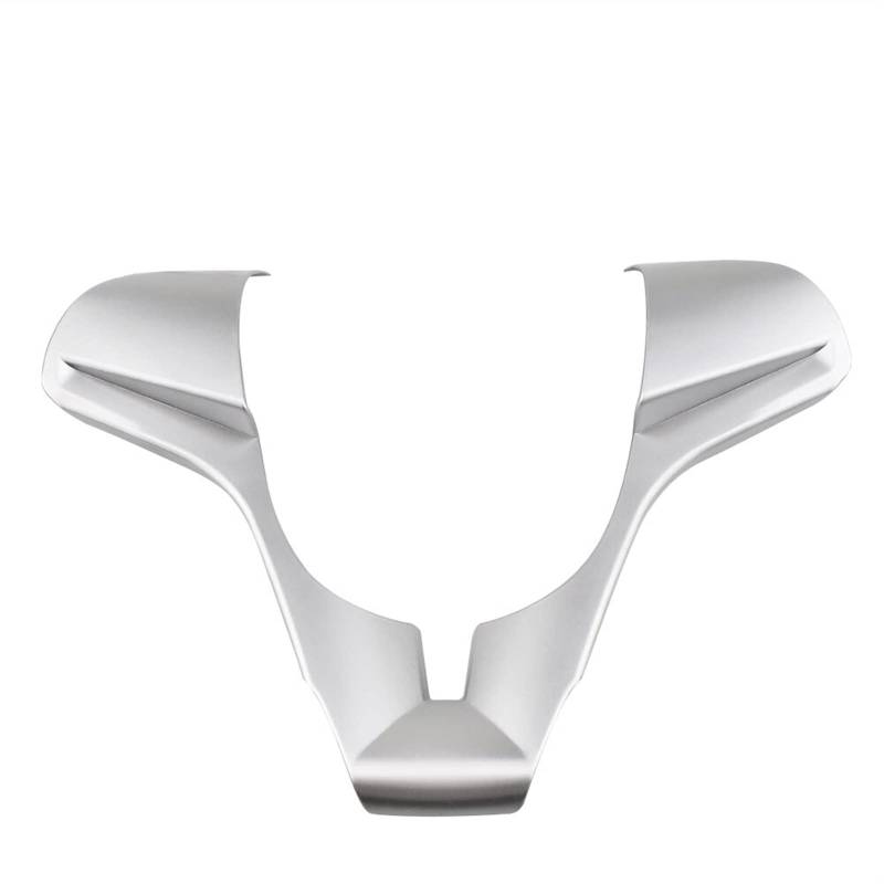 HUVNEXA Auto Styling ABS Lenkrad Schutz Abdeckung Trim Aufkleber, for Chevrolet, for Cruze Limousine Schrägheck 2009-2015 Teile Lenkraddekoration(Matte Chrome) von HUVNEXA