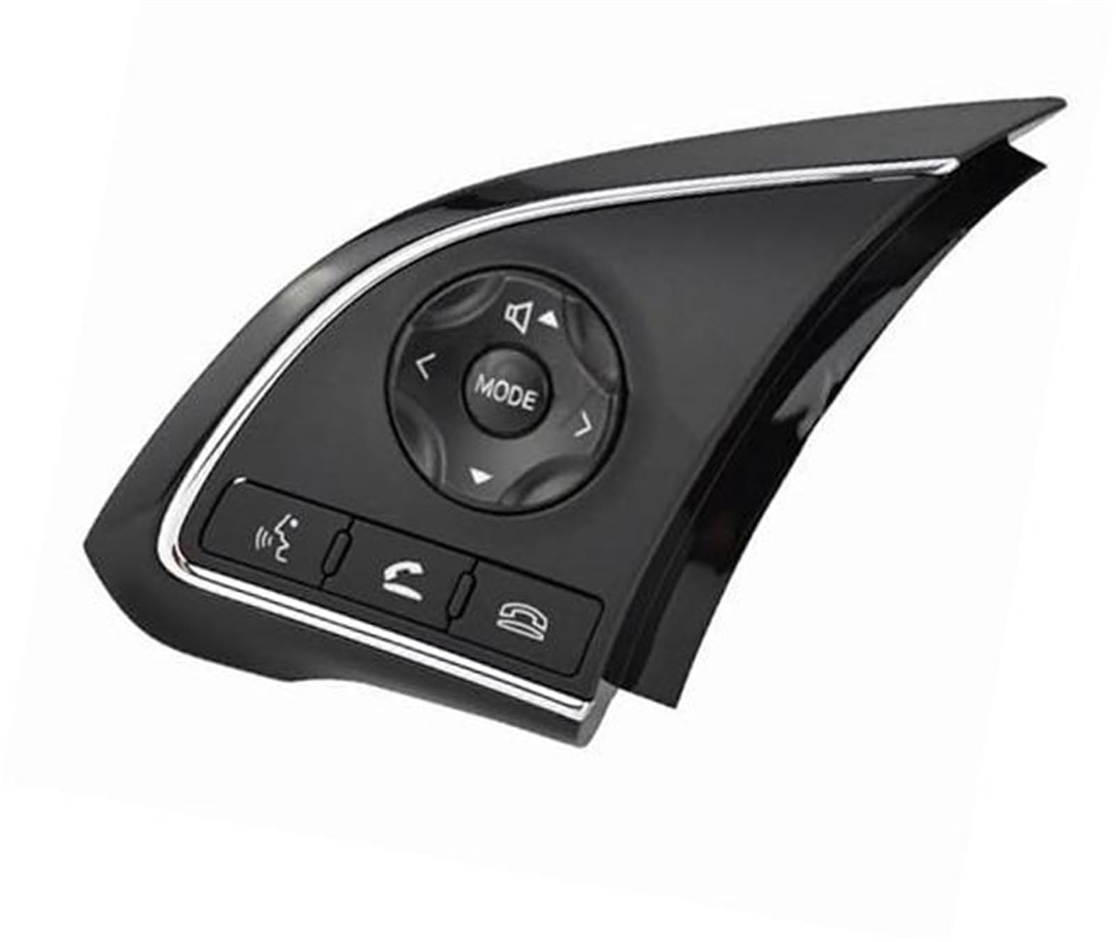 HUVNEXA Auto-Tempomat-Taste, for FIAT, for Fullback 2016 2017, Auto-Lenkrad-Audio-Steuerungstaste, Tempomat-Tasten, Fernbedienungs-Lautstärketaste Steuertaste am Lenkrad(Black Volume Control) von HUVNEXA