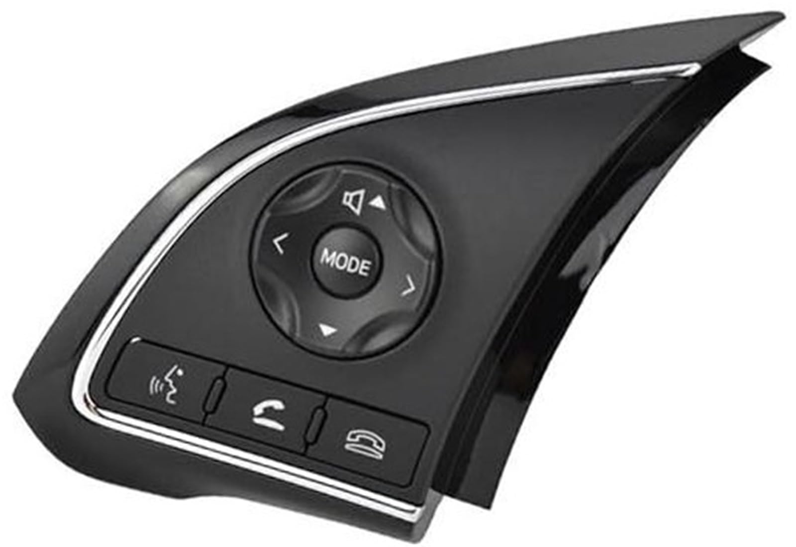 HUVNEXA Auto-Tempomat-Taste, for Fiat, for Fullback 2016 2017, Auto-Tempomat-Schalter, Lenkrad-Steuerschalter, Taste, Audio-Lautstärkeschalter, 8616A076 8602A134 Steuertaste am Lenkrad(BLACK Volume Co von HUVNEXA