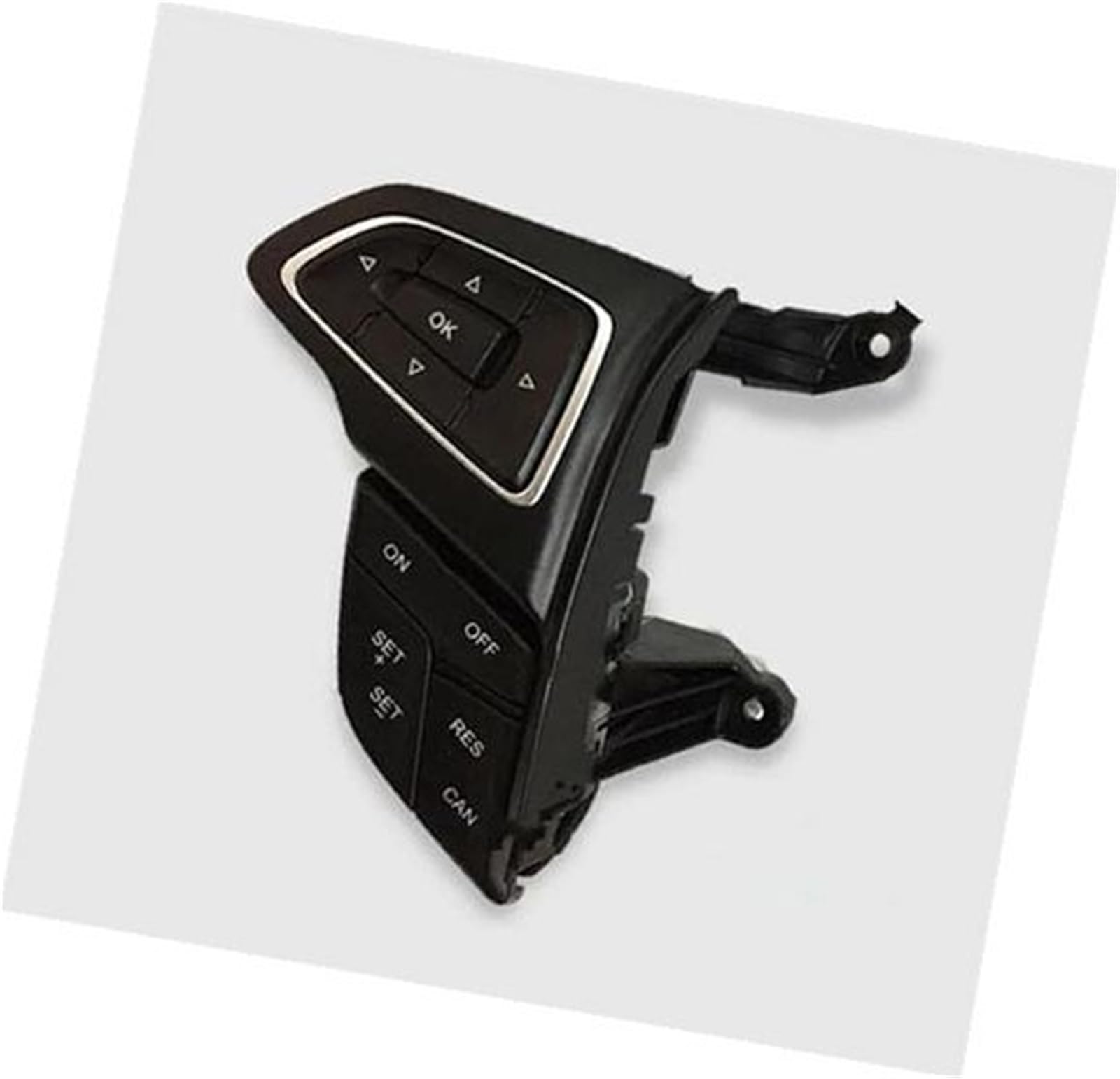 HUVNEXA Auto-Tempomat-Taste, for Focus, MK3, for Ecosport, for Kuga, Multifunktions-Lenkrad, Auto-Tempomat-Schalter, automatische Geschwindigkeitsbegrenzungstaste mit Kabel Steuertaste am Lenkrad(BLAC von HUVNEXA