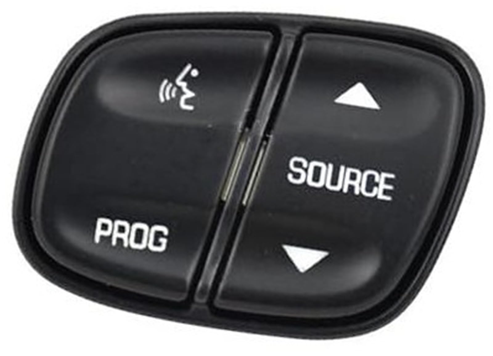 HUVNEXA Auto-Tempomat-Taste, for GMC, for Yukon 2003–2006, for Envoy, Auto-Lenkrad-Radio-Quellenschalter, Licht-Lautstärke-Steuerschalter-Taste 1999442 1999443 Lenkradsteuerungsschalter(Black color1) von HUVNEXA