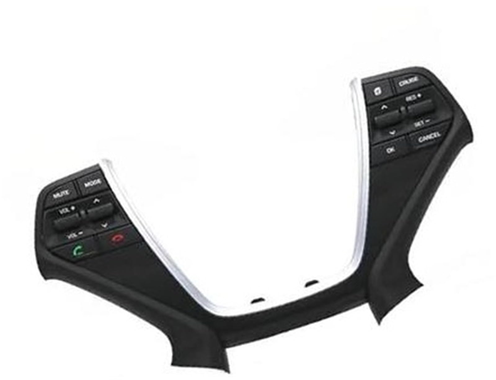 HUVNEXA Auto-Tempomat-Taste, for Hyundai, for Sonata LF 2015–2023 96700C1510 Auto-Lenkradtasten, Telefon-Tempomat-Fernbedienungstaste Steuertaste am Lenkrad(Black color1) von HUVNEXA