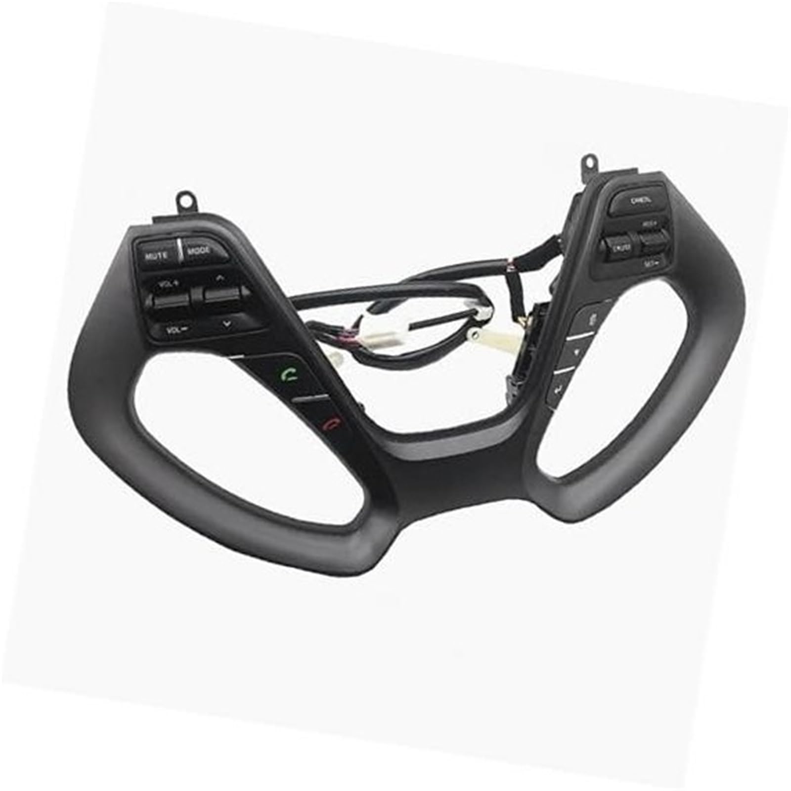 HUVNEXA Auto-Tempomat-Taste, for Kia, K3 K3S, for Cerato, for Ceed JD Lenkradtasten Telefon Tempomat-Tastenschalter Ersatzteile Autozubehör Steuertaste am Lenkrad(Black Normal) von HUVNEXA