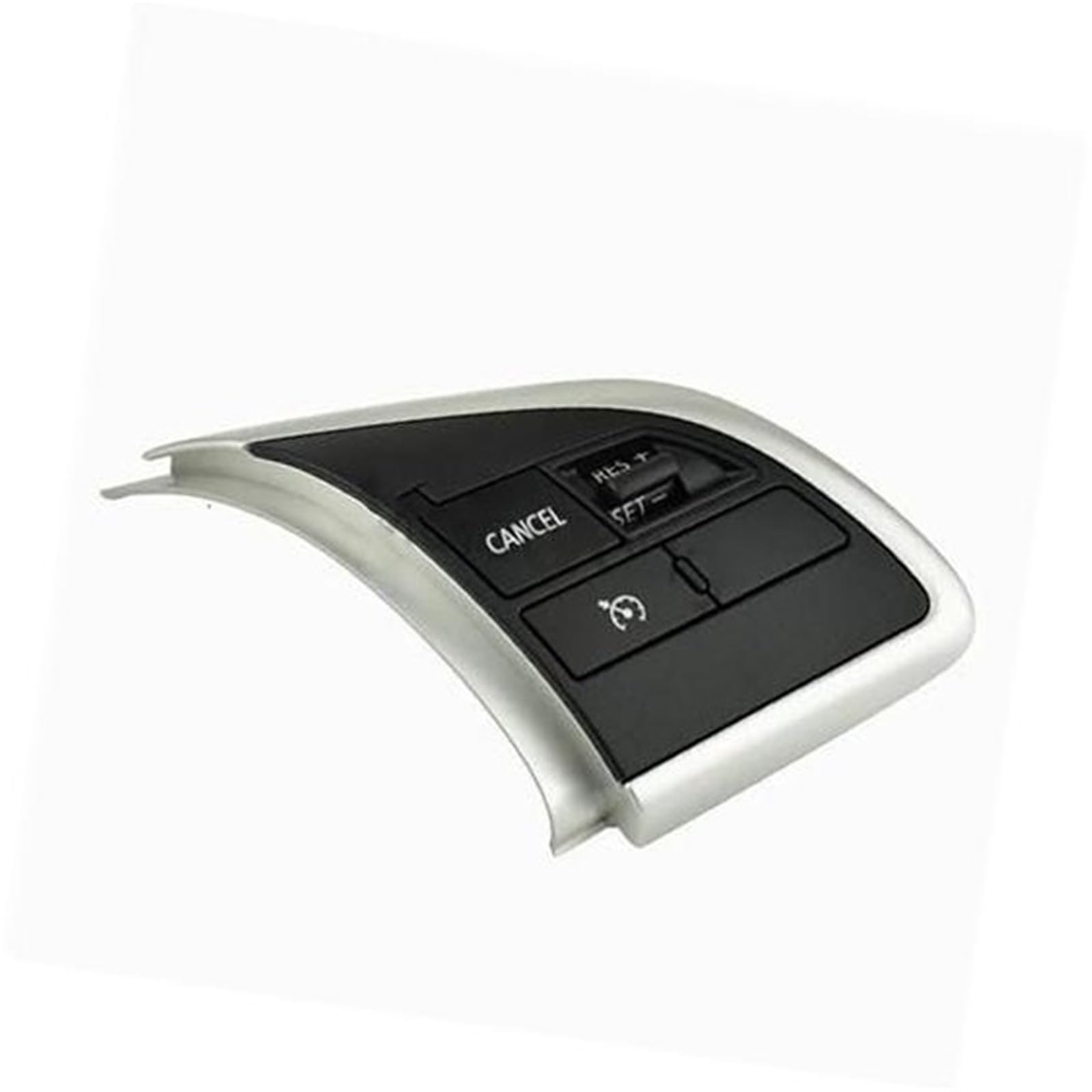 HUVNEXA Auto-Tempomat-Taste, for Mitsubishi, L200 2015, for Eclipse Cross 2016–2018, for Mirage, Auto-Lenkrad-Tempomat-Tasten, Fernbedienung, Lautstärketaste Lenkradsteuerungsschalter(BLACK CRUISE but von HUVNEXA