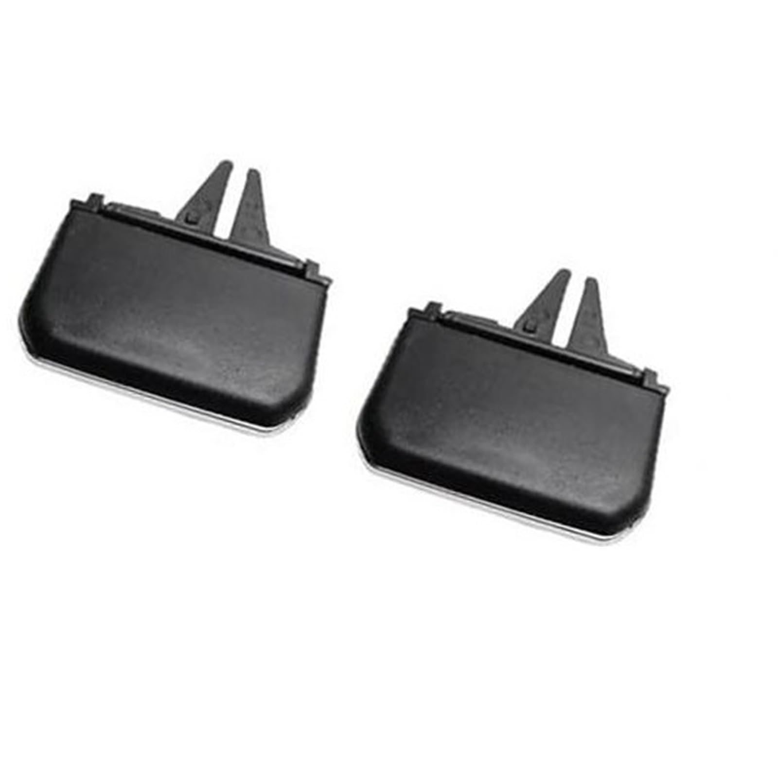 HUVNEXA Auto vorne hinten Armaturenbrett Klimaanlage Auslassöffnungen Tab Clip Pick, for VW, for Golf, 7 7,5 for MK7 MK7.5 2013–2019 AC-Gitter-Ersatzclips(Black Front 2PCS) von HUVNEXA