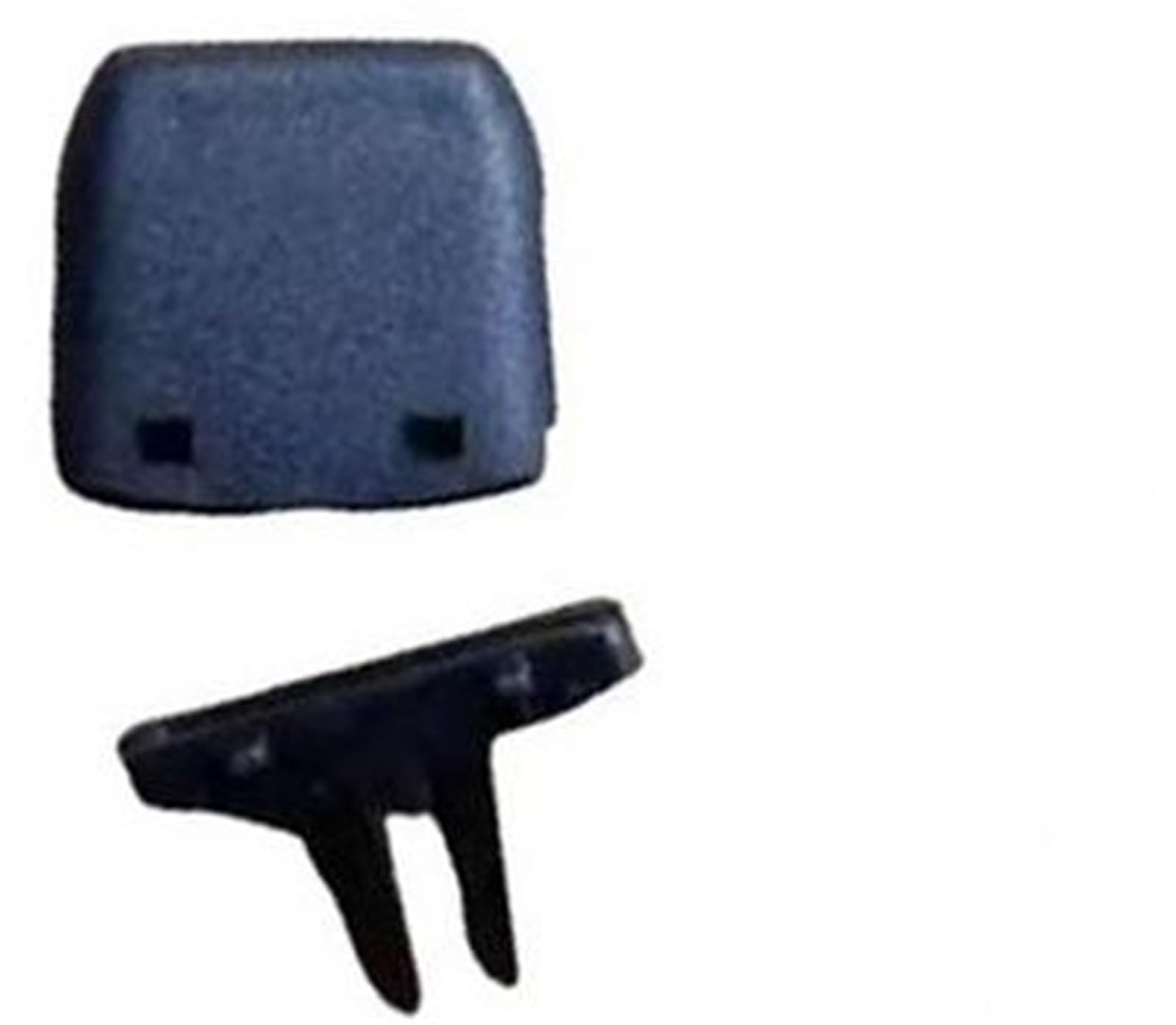 HUVNEXA Auto vorne hinten Armaturenbrett Klimaanlage Auslassöffnungen Tab Clip Pick, for VW, for Golf, 7 7,5 for MK7 MK7.5 2013–2019 AC-Gitter-Ersatzclips(Black Rear 1PCS) von HUVNEXA