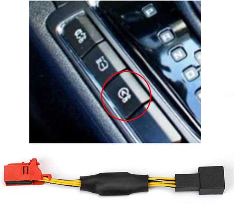 HUVNEXA Automatischer Stopp-Start-Motorsystem-Abbruchkabel-Gerätesteuerungssensor-Stoppstecker, for Skoda, Octiava Super B Fabia Scala, for KODIAQ Automatischer Start-Stopp-Sensor(for Old super b) von HUVNEXA