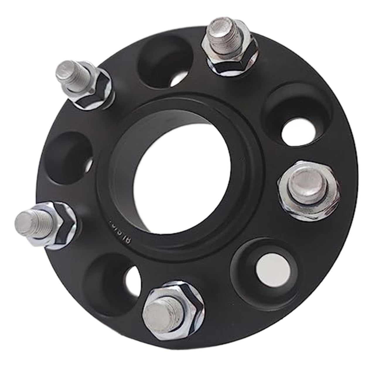 HUVNEXA Autoraddichtung, 1 Stück Spurverbreiterungen 5x100 Hubcentric 56,1 mm Auto-Aluminium-Adapterflansch, for Subaru, for Impreza, Forester, XV BRZ Spurverbreiterungen Auto-Radadapter(Black 30mm) von HUVNEXA