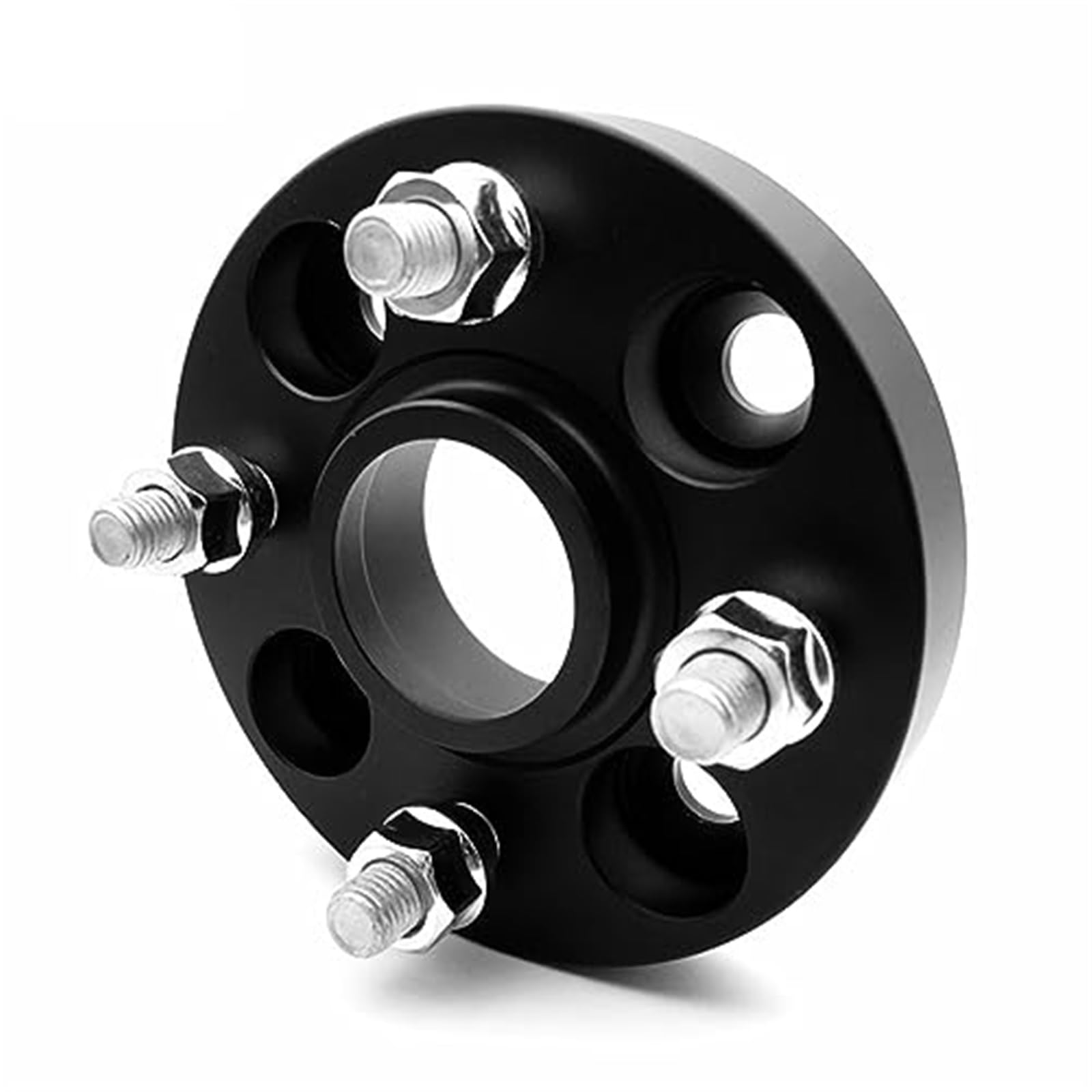 HUVNEXA Autoraddichtung 2 Stück (1 Paar), for Mini, Spurverbreiterung Adapter PCD 4x100 CB 56,1mm, geschmiedete Spurverbreiterungen aus Aluminiumlegierung Auto-Radadapter(Black) von HUVNEXA