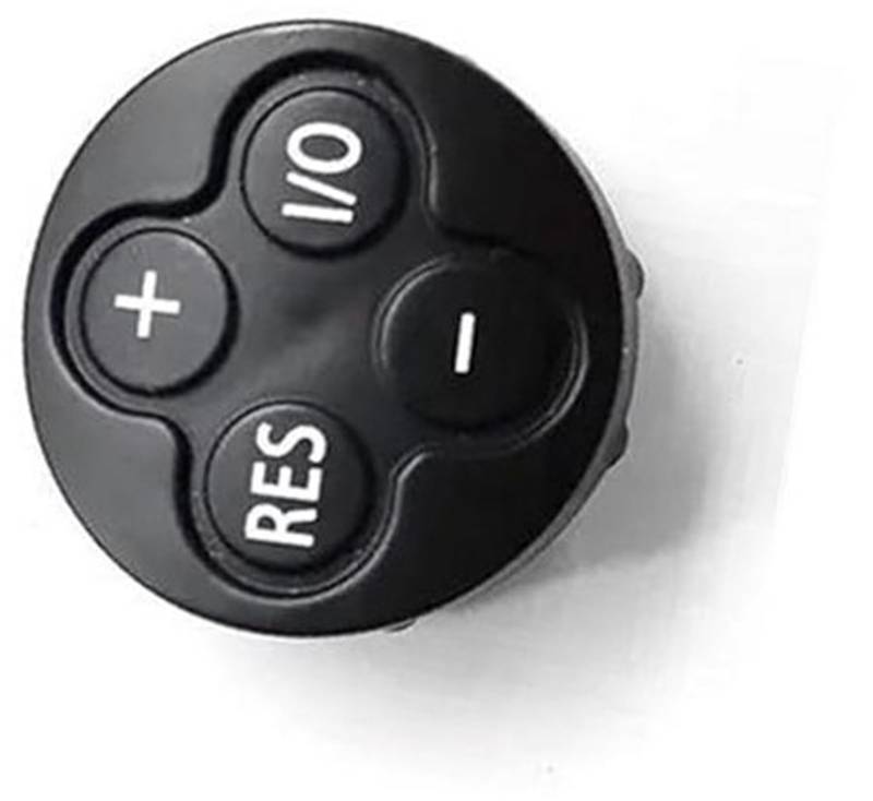 HUVNEXA Car Cruise Control Button, for MINI, for Cooper R55 R56 R57 R58 R59 R60 R61 Car Steering Wheel Multifunction Audio Cruise Control Switch Button Trim Cover Lenkradsteuerungsschalter(BLACK G Old von HUVNEXA