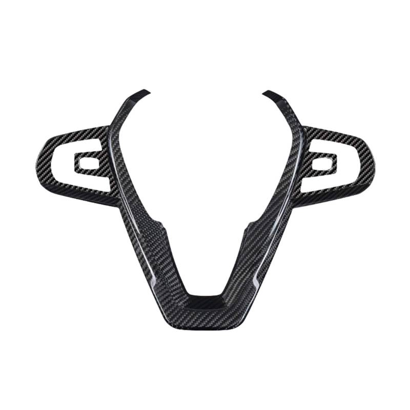 HUVNEXA Dekorative Lenkradabdeckung aus Echtkarbonfaser, for, X3 G01 / 5er G30 2018 2019 Lenkraddekoration(Black) von HUVNEXA