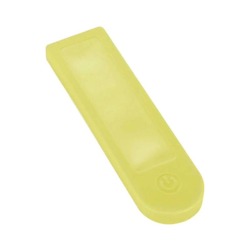 HUVNEXA E-Scooter-Display-Schutzhülle, wasserdichte Armaturenbrett-Silikonhülle, for Xiaomi, for M365 Pro Pro 2 1S Elektroroller-Zubehör Elektroroller-Armaturenbrett(Yellow) von HUVNEXA