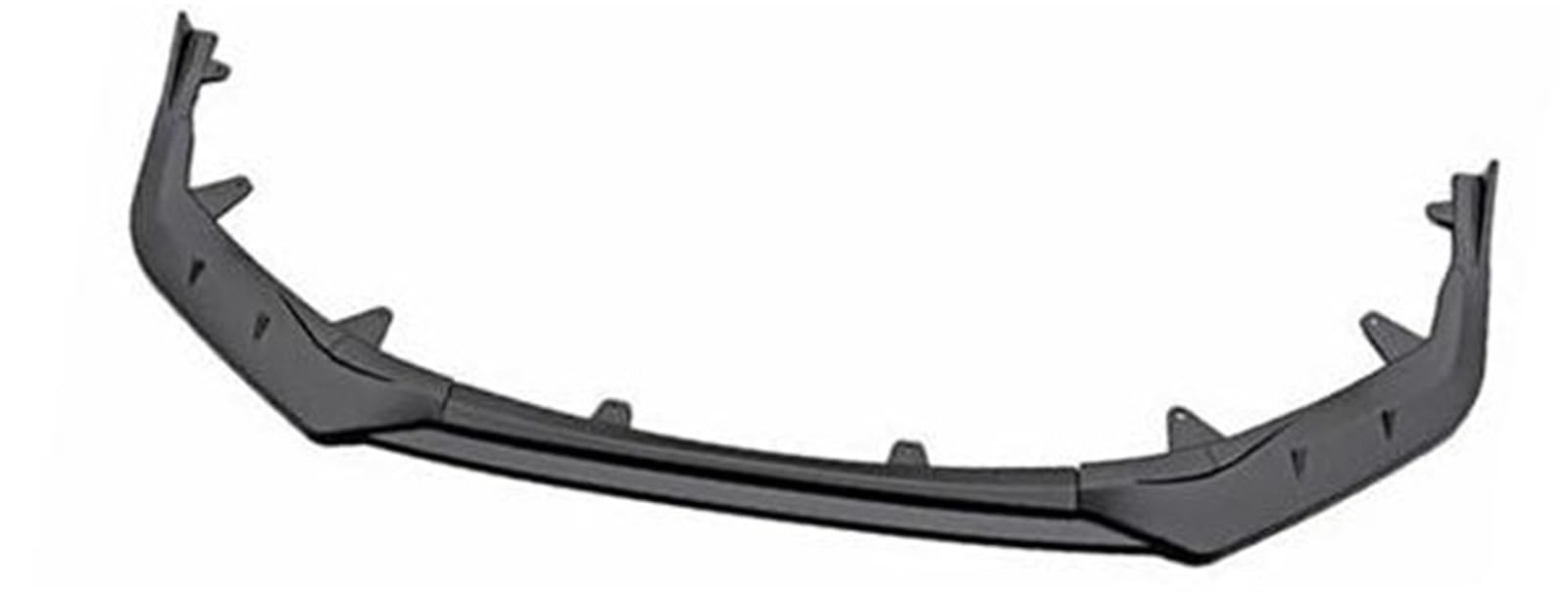 HUVNEXA For Toyota, for Corolla, 2021 Auto Vorderen Stoßfänger Lip Body Kit Spoiler Splitter Stoßstange Canard Lip Bodykit Schutz Deflektor Spoiler Diffusor für die vordere Stoßstange(BLACK Matte Blac von HUVNEXA