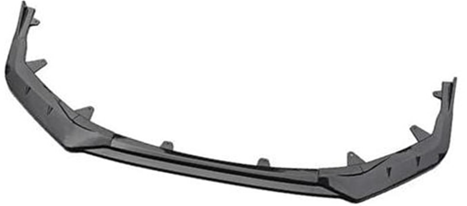 HUVNEXA For Toyota, for Corolla, 2021 Auto Vorderen Stoßfänger Lip Body Kit Spoiler Splitter Stoßstange Canard Lip Bodykit Schutz Deflektor Spoiler Diffusor für die vordere Stoßstange(BLACK Carbon Loo von HUVNEXA