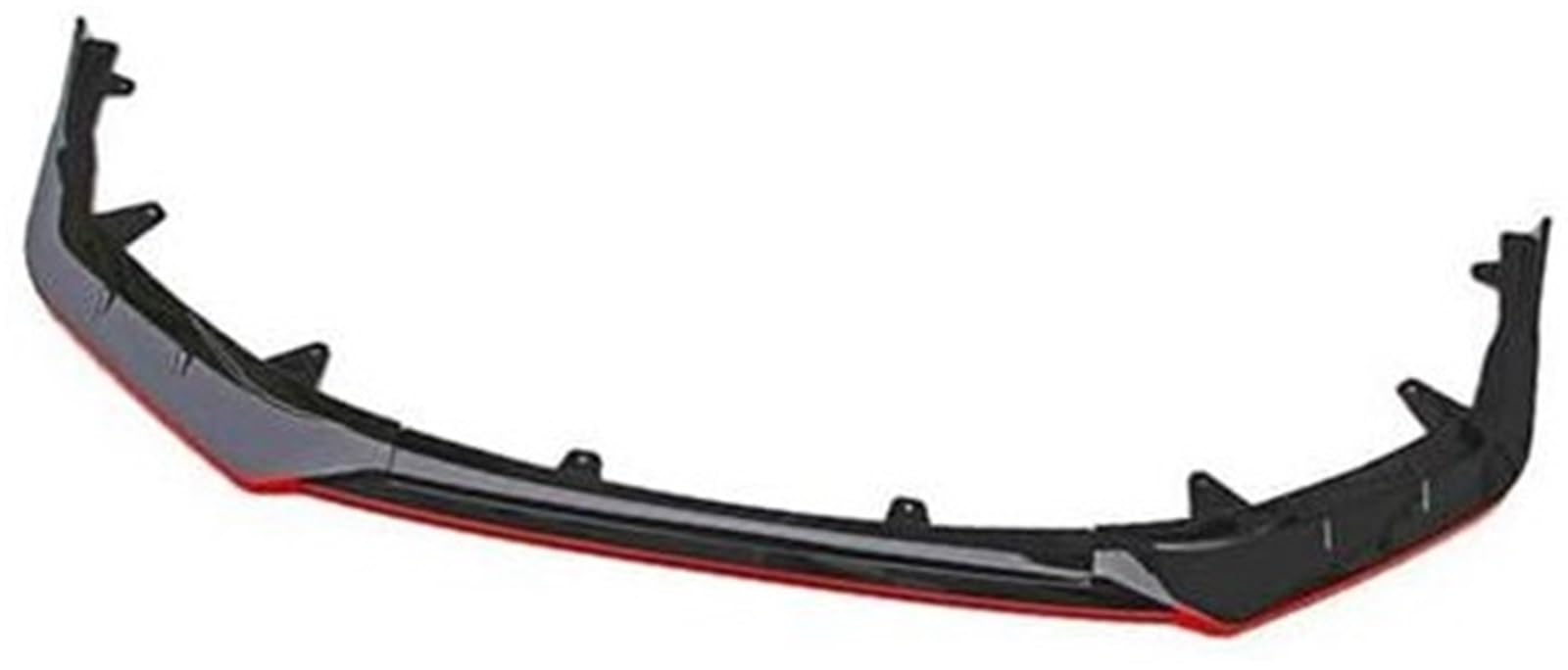 HUVNEXA For Toyota, for Corolla, 2021 Auto Vorderen Stoßfänger Lip Body Kit Spoiler Splitter Stoßstange Canard Lip Bodykit Schutz Deflektor Spoiler Diffusor für die vordere Stoßstange(BLACK Black With von HUVNEXA