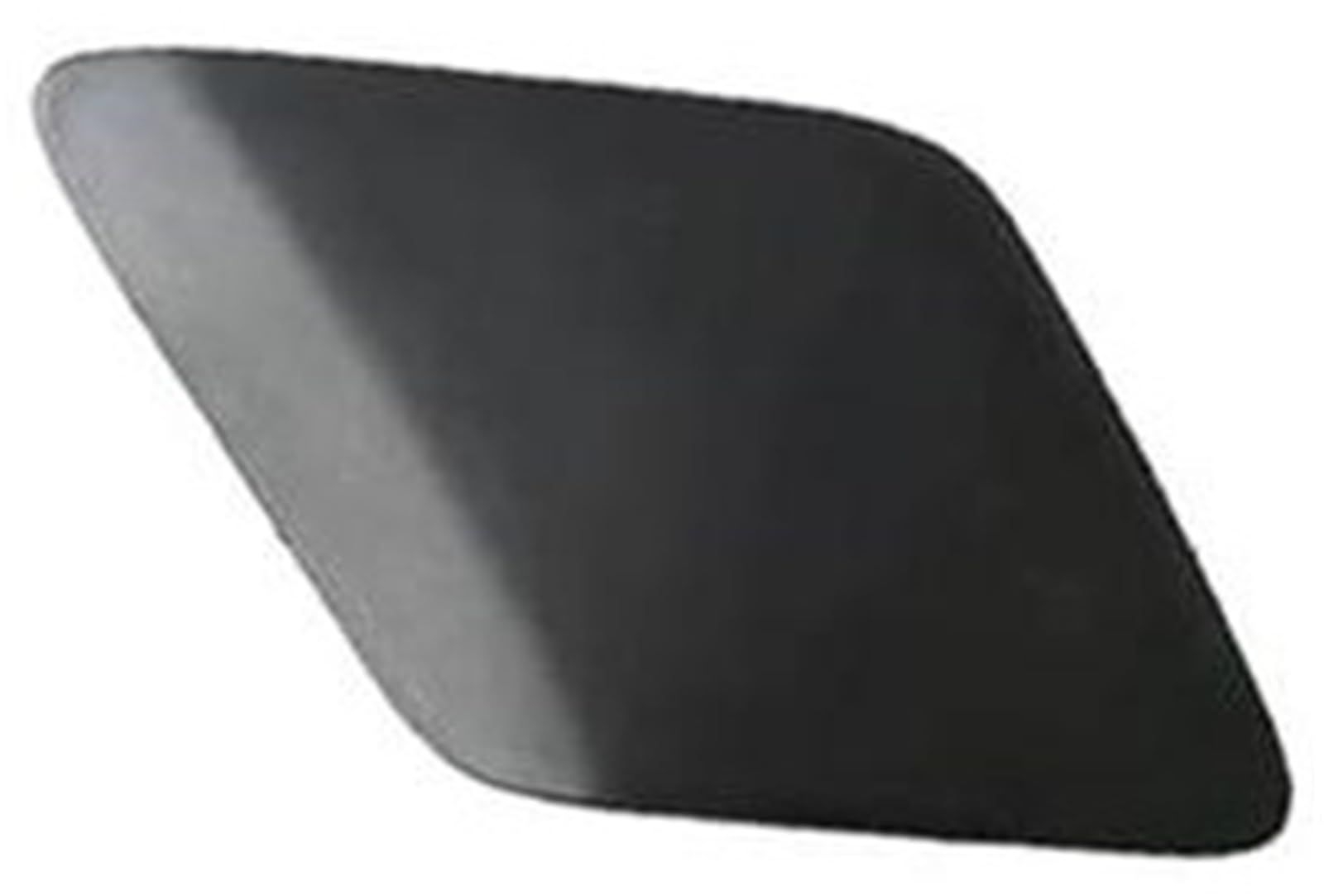 HUVNEXA Frontstoßstange, unlackiert, Farbe, ABS, Anhängerkappe, Abschlepphaken, Ösenabdeckung, for Toyota, Prius 2016 2017 Abschlepphaken-Abdeckkappe(Black 1pcs Right R) von HUVNEXA