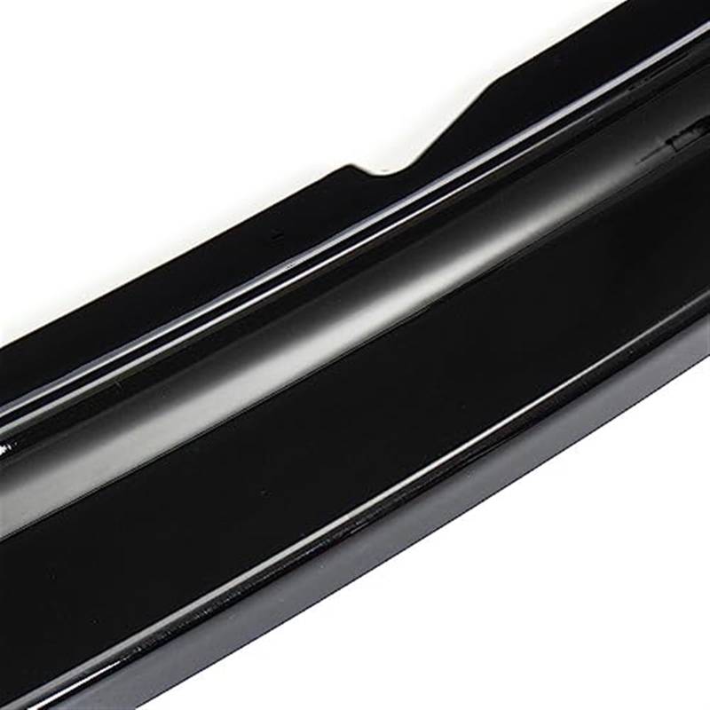 HUVNEXA Frontstoßstange Lip Spoiler Side Splitter Guards Cover, for, A4 B9 2017 2018 Deflector Body Kit Guards Dekor Autozubehör Frontspoiler Diffusor für die vordere Stoßstange(Black Glossy Black) von HUVNEXA