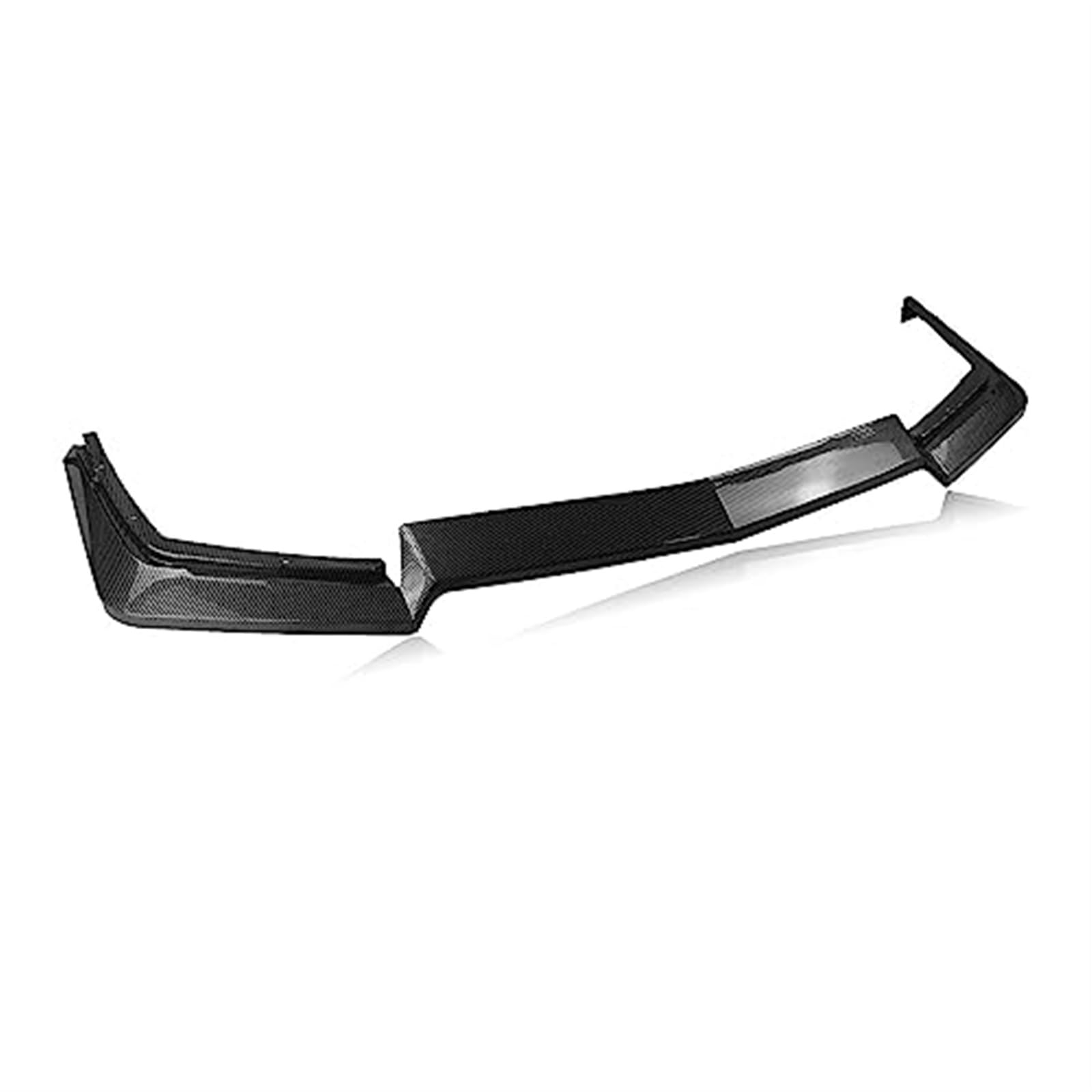 HUVNEXA Frontstoßstangenspoiler Lip Gloss Black/Carbon Fiber Look Car Lower Splitter, for Cadillac, CTS-V 2009 2010 2011 2012 2013 2014 2015 Frontspoiler Diffusor für die vordere Stoßstange(BLACK Carb von HUVNEXA