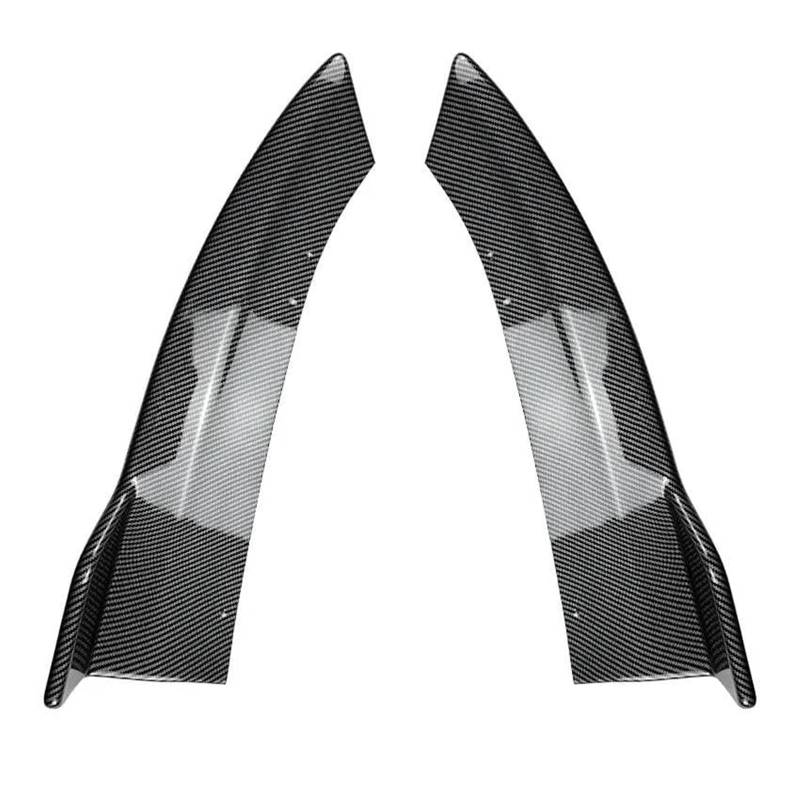 HUVNEXA Heckspoiler, for Mercedes-Benz, for C-Klasse W206 C200 C260 C300, for AMG 2022-2023 Heckspoiler Seitendiffusor Splitter Spoiler Heckspoiler-Lippenflügel(Carbon Look Black) von HUVNEXA