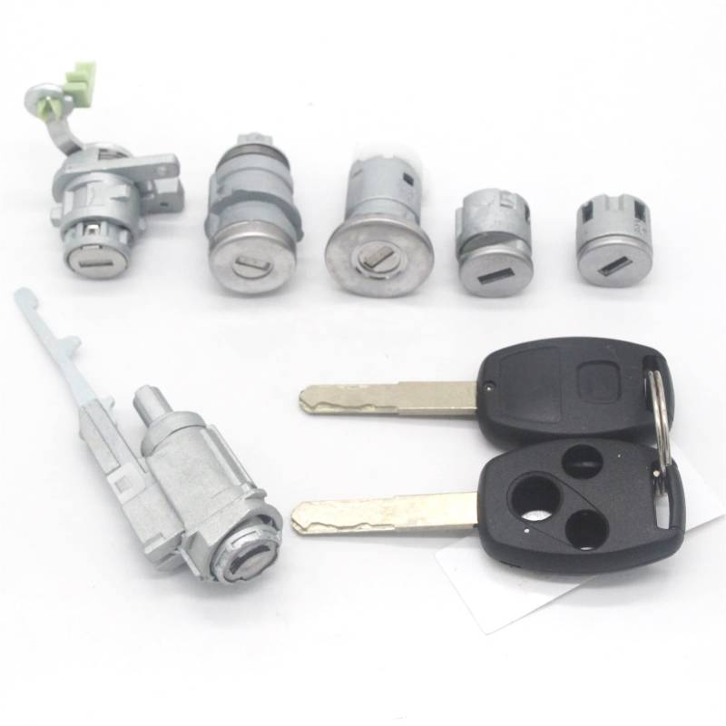 HUVNEXA KOMPLETTES Schloss-Set, ZÜNDSCHALTER, TÜRSCHLOSS, for Accord, 2003-2007 Türschloss-Zylinder-Set(6pcs Lock) von HUVNEXA