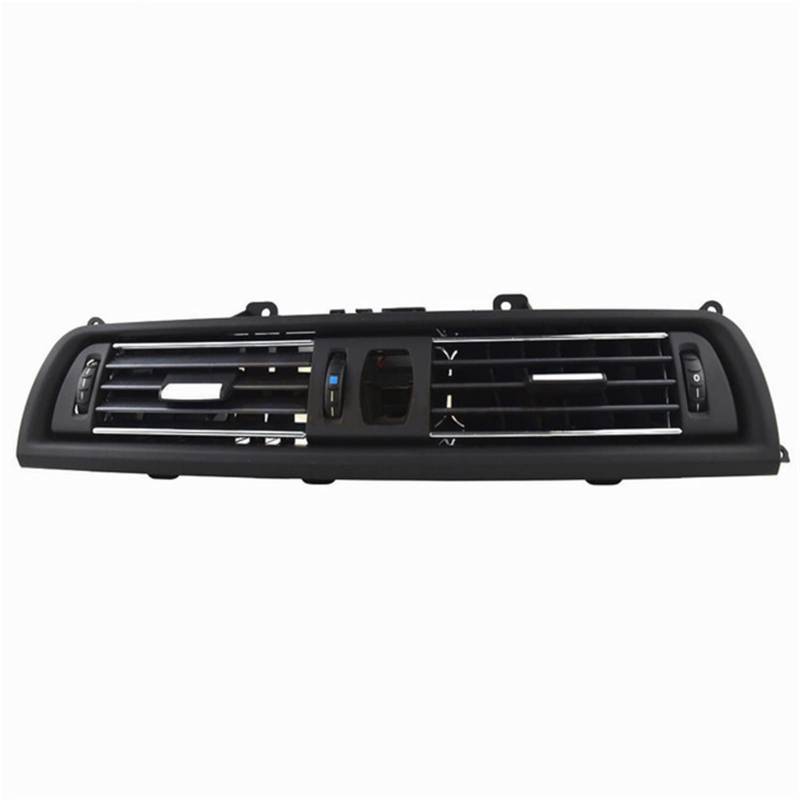 HUVNEXA Komplette Baugruppe der vorderen zentralen Klimaanlage AC Vent, for, for 5er F10 F11 F18 64229166885 64229209136 Entlüftungsöffnung für Auto-Klimaanlage(Full Chrome Version) von HUVNEXA