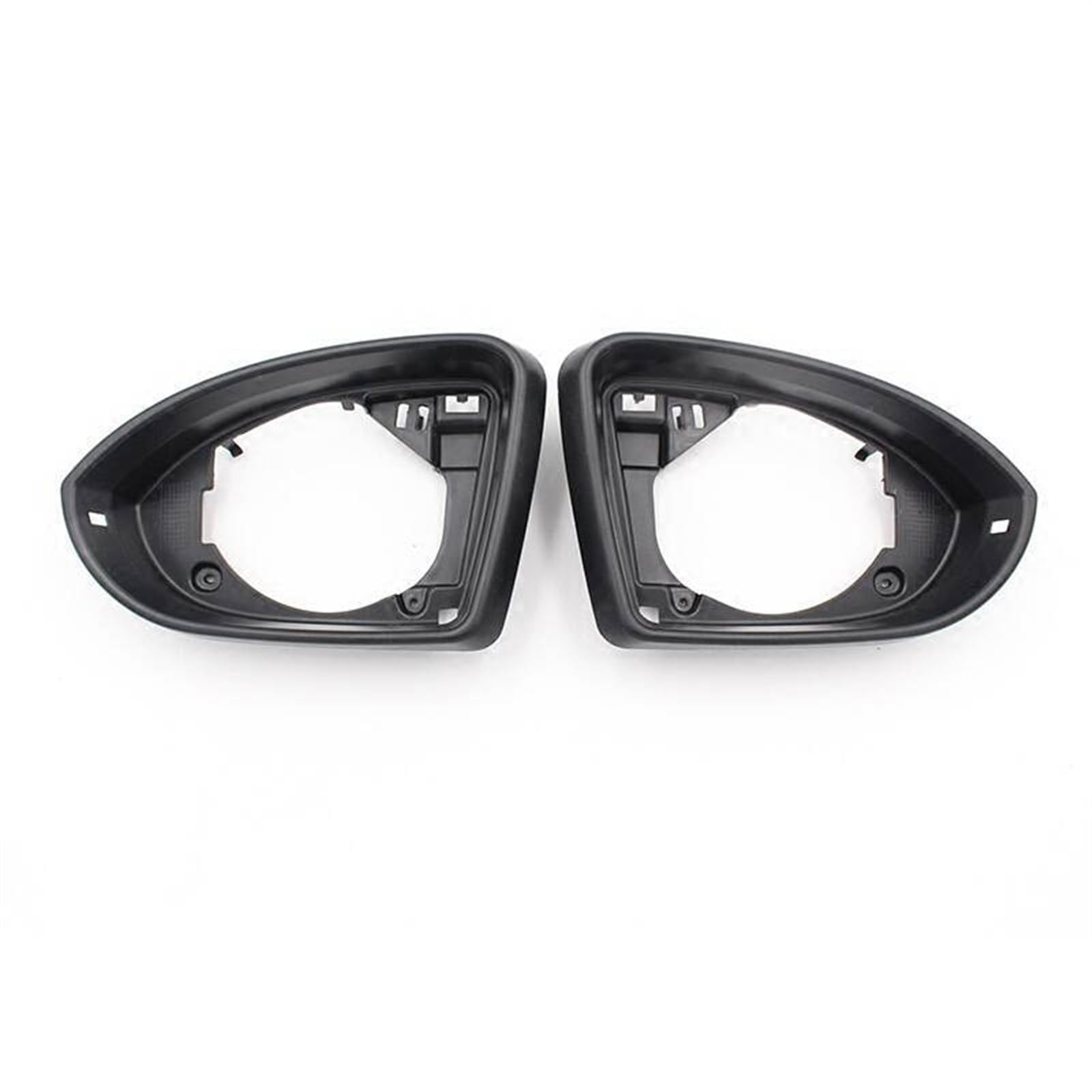 HUVNEXA Linke/rechte Ersatz-Seitenspiegelgehäuse-Rahmenabdeckung, for VW, for Golf 7, for MK7 7.5 GTD R GTI-Zierleiste 5G0 857 601 A 5G0 857 602 A Fahrzeugspiegelschutz(Left) von HUVNEXA