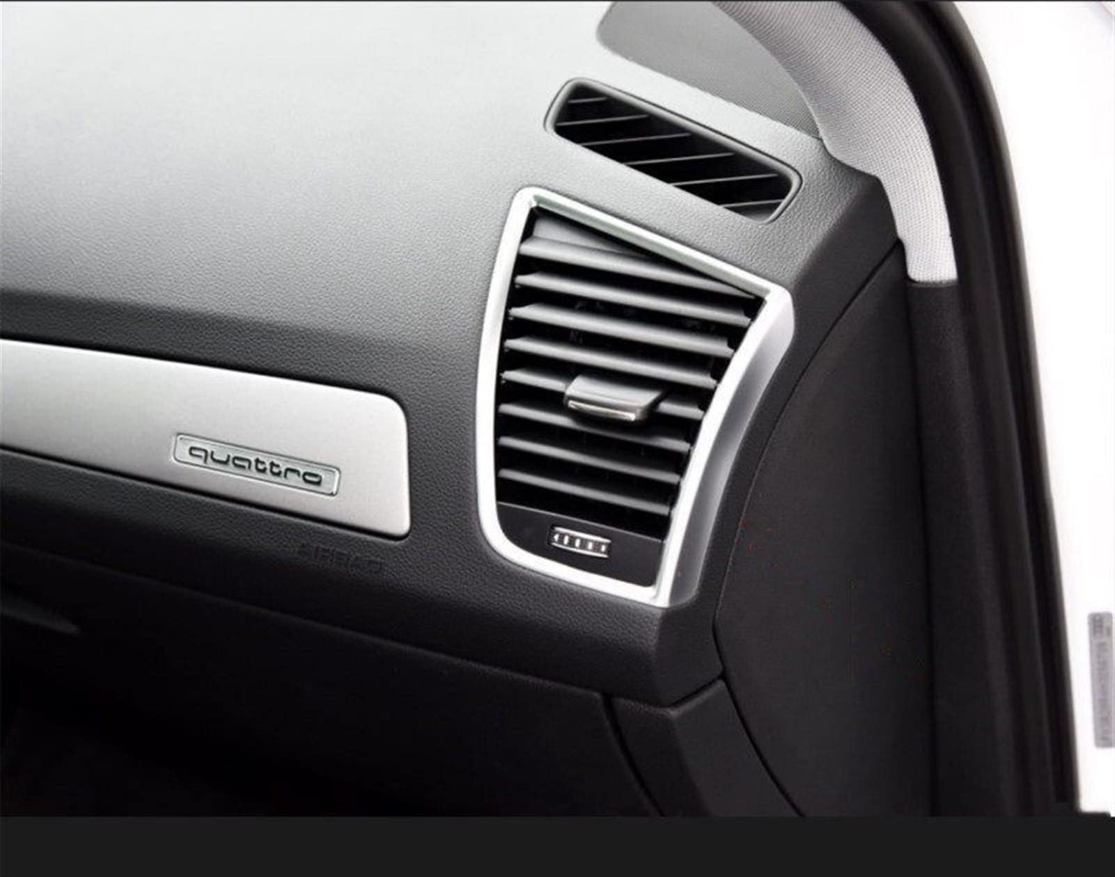 HUVNEXA Linker Griff Fahrer vorne hinten Panel Dash Louver Klimaanlage Vent A/C Outlet, for, Q5 2009–2018 Entlüftungsöffnung für Auto-Klimaanlage(R) von HUVNEXA