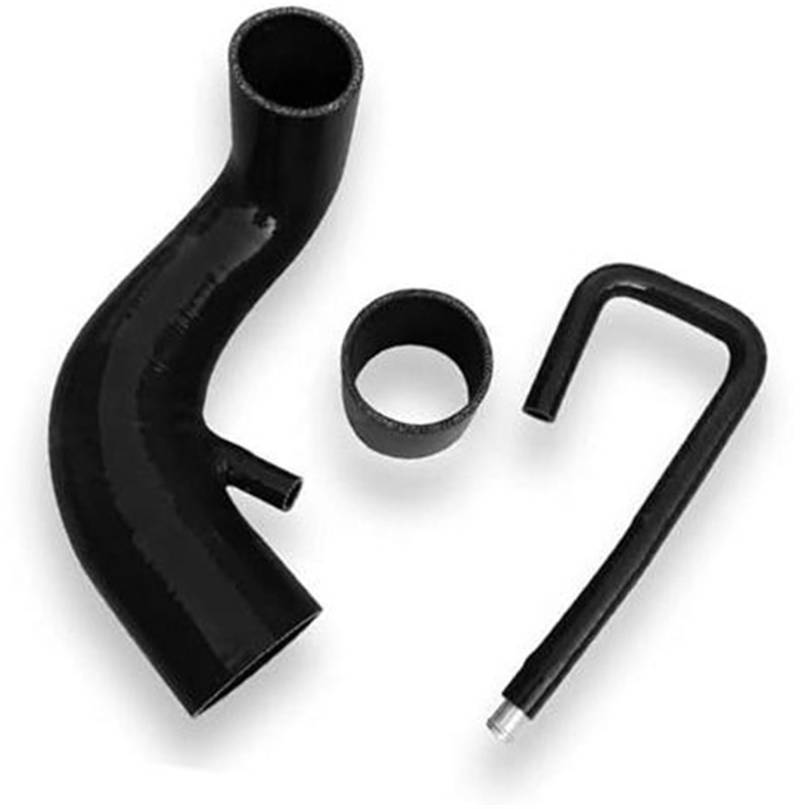 HUVNEXA Lufteinlass-Silikon-Lufteinlass-Induktionsschlauchrohr, for Opel, for Vauxhall, for Astra G 2.0 Turbo Z20let mit 70 mm AFM-Luftmassenmesser(Black Black) von HUVNEXA