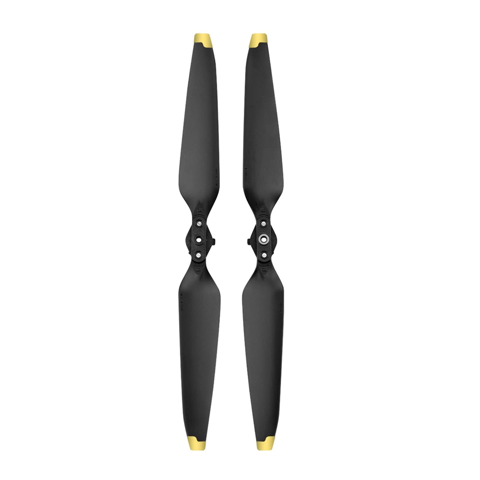 HUVNEXA Quick Release 9453F Propeller Faltbare Low Noise Requisiten Ersatz Gold Silber Rand Zubehör, for DJI Mavic 3 Drone Drohnenpropeller(Gold Edge 1 Pair) von HUVNEXA