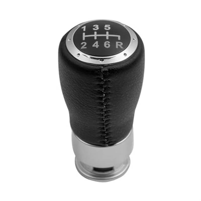 HUVNEXA Schalthebel-Konb-Gamaschen-Kofferraumabdeckung, for Accord, VIII 8 MK8 2008–2014, Auto-Styling-Zubehör Schaltknauf für Fahrzeuge(Black 6 Speed GearKnob) von HUVNEXA