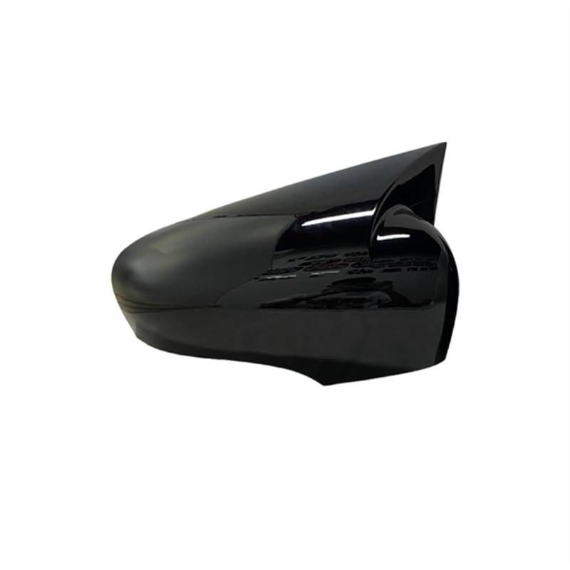 HUVNEXA Seitenspiegelabdeckung for Autotüren, for Renault Clio 4 MK4, Seitenspiegelkappe, Aufkleber, Zierleiste, Außenspiegel, Ersatzteile Auto-Außenspiegelabdeckungen(1PC Black Left) von HUVNEXA