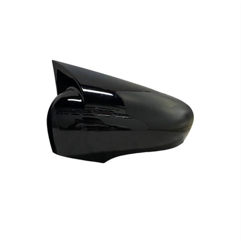 HUVNEXA Seitenspiegelabdeckung for Autotüren, for Renault Clio 4 MK4, Seitenspiegelkappe, Aufkleber, Zierleiste, Außenspiegel, Ersatzteile Auto-Außenspiegelabdeckungen(1PC Black Right) von HUVNEXA