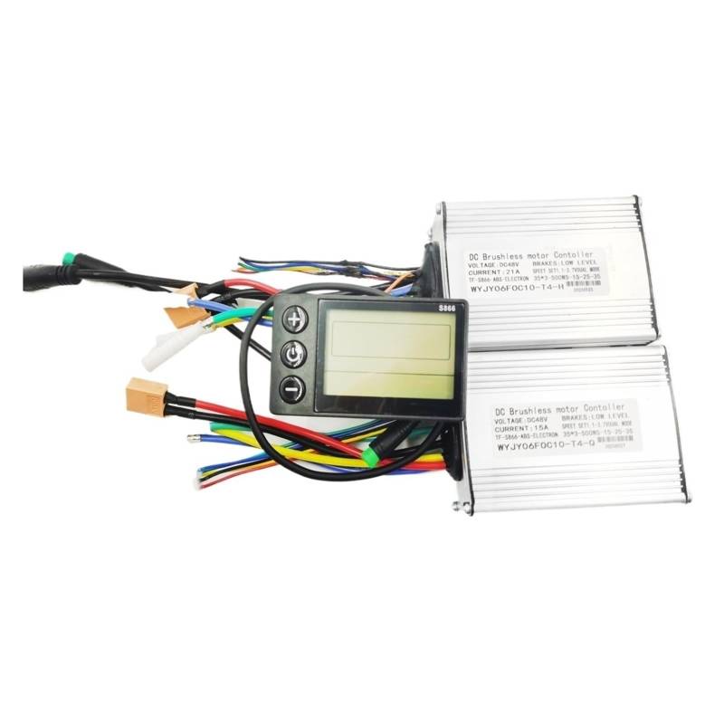 HUVNEXA T4 Max Dual Drive Controller und Display, for MAXWHEEL, for ZWHEEL, for Elektroroller ERSATZTEILE Elektroroller-Armaturenbrett von HUVNEXA