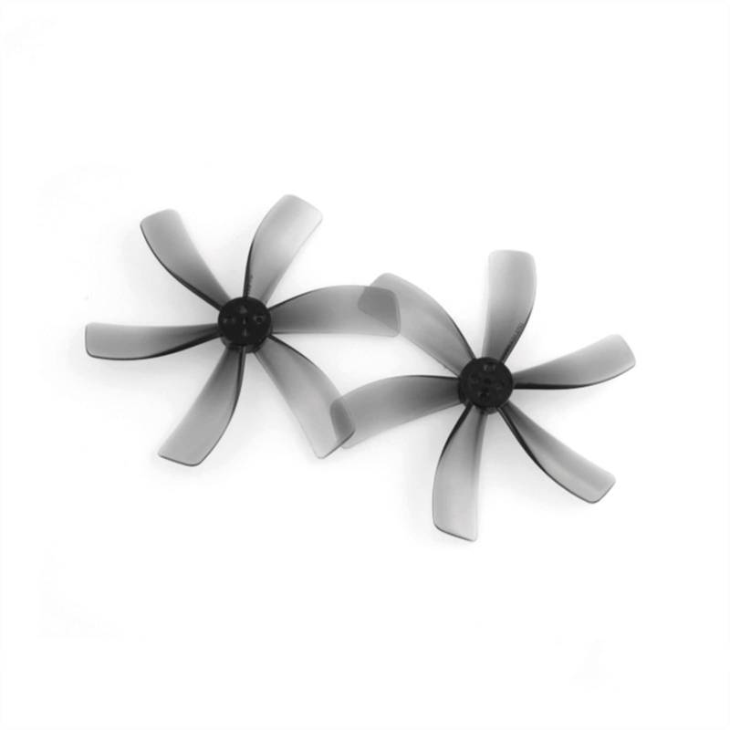 HUVNEXA T63MMX6 Hellgrauer 63-mm-6-Blatt-PC-Propeller, for RC FPV Racing Freestyle 2,5-Zoll-Cinewhoop-Drohnen Drohnenpropeller(16Pairs) von HUVNEXA