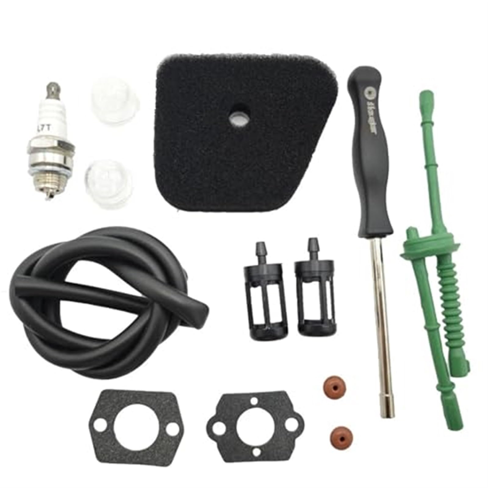 HUVNEXA Vergaser-Kit, for STIHL, FS90R FS90 FS110R FS130R FS100 KM130R KM90R FS100RX KM110R HT100 HT101 Trimmer Weed Eater C1Q-S174 Vergaser Vergaser-Kit(Black Accessories) von HUVNEXA