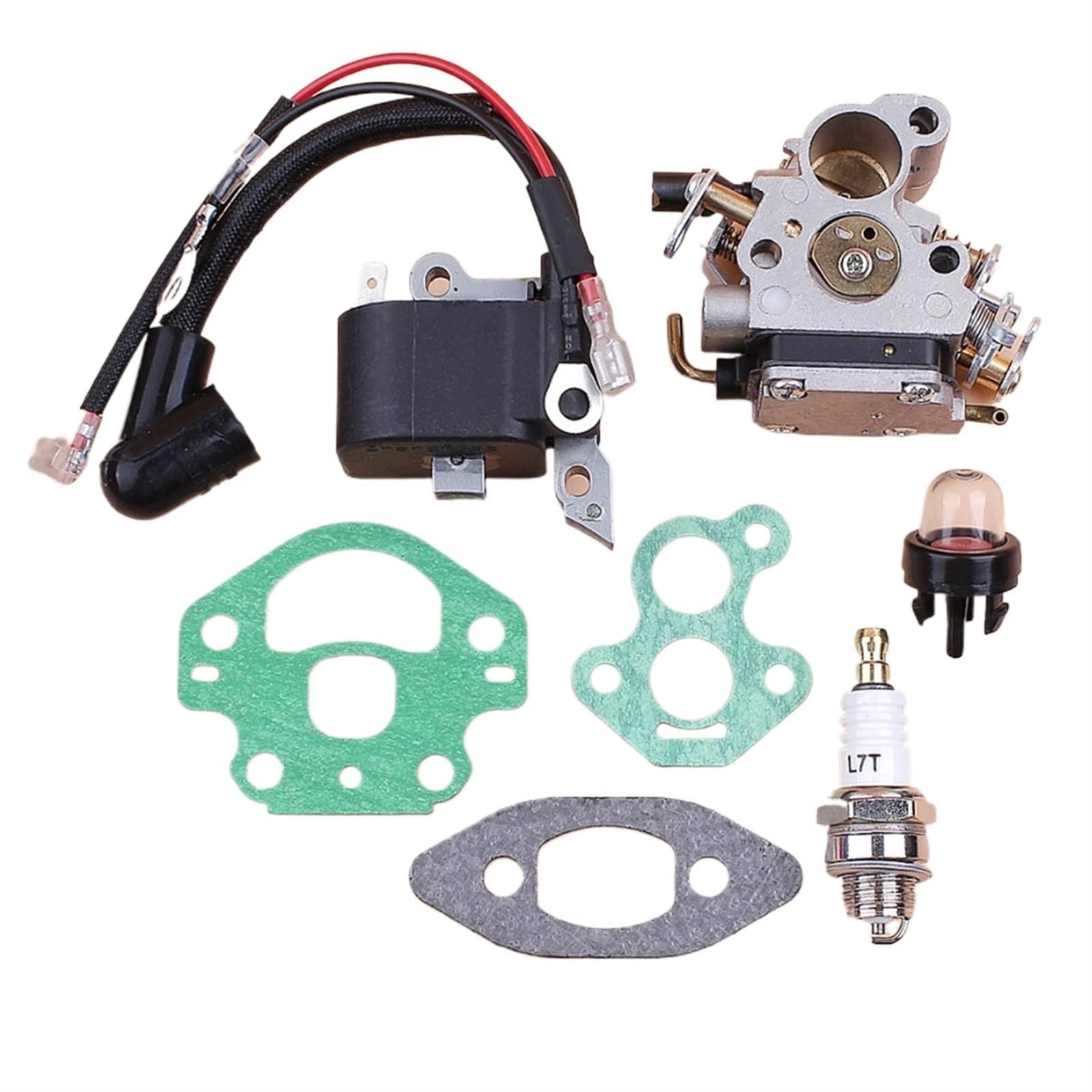 HUVNEXA Vergaser-Zündspulenmodul-Magneto-Kit, for Husqvarna, 240 236 235 Kettensägenteile, for Zama, C1T-W33 Carb 545199901 586936202 Ersatzteil für die Zündspule von HUVNEXA