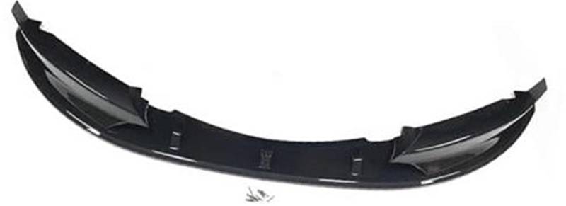 HUVNEXA for, 1 Serie E82 2007-2013 Auto Vorderseite Spoiler Abdeckung Trim Front Stoßstange Splitter Lip Deflektor Auto Zubehör Spoiler Diffusor für die vordere Stoßstange(Black Carbon Black) von HUVNEXA