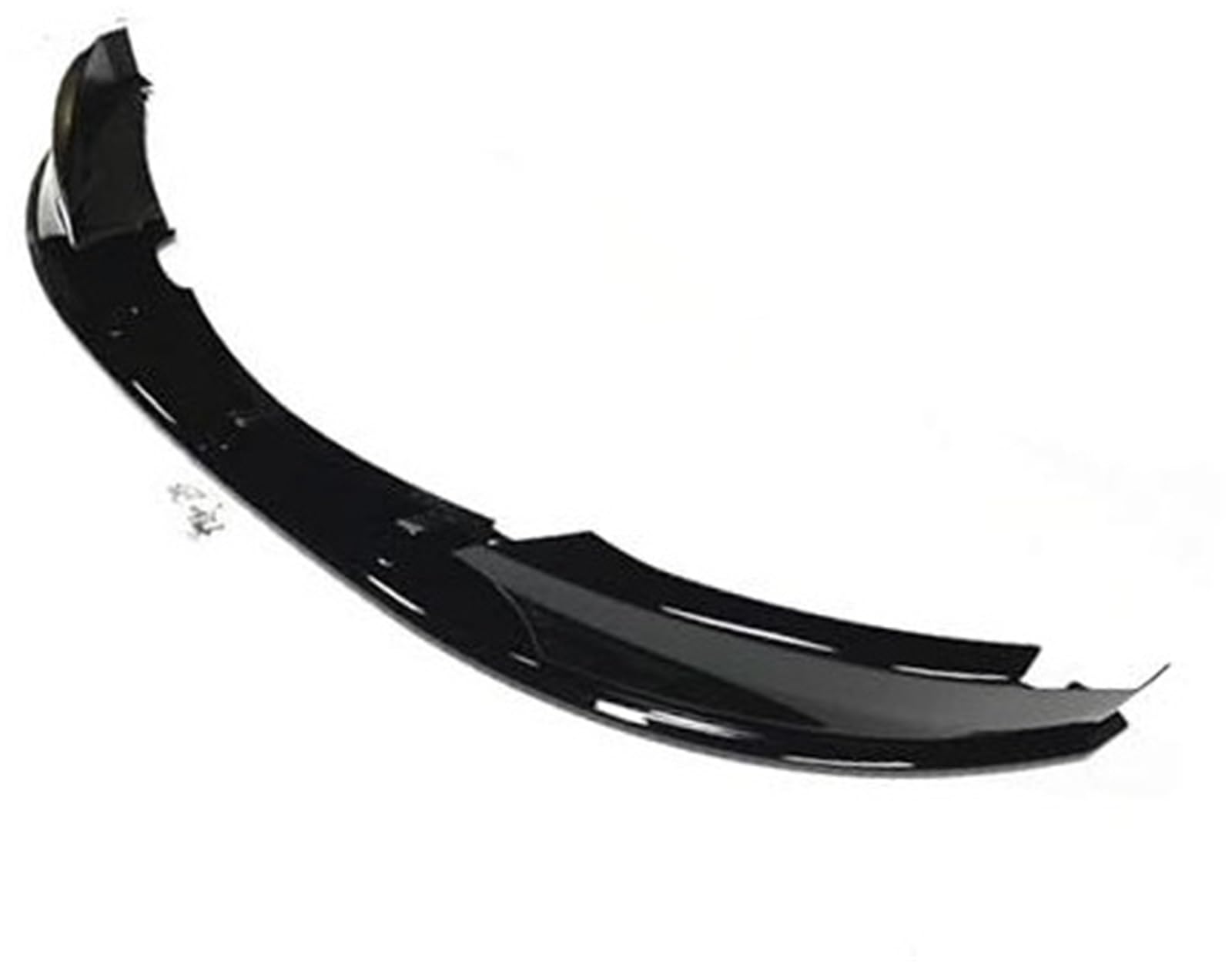 HUVNEXA for, 1 Serie E82 2007-2013 Auto Vorderseite Spoiler Abdeckung Trim Front Stoßstange Splitter Lip Deflektor Auto Zubehör Spoiler Diffusor für die vordere Stoßstange(Black Glossy Black) von HUVNEXA