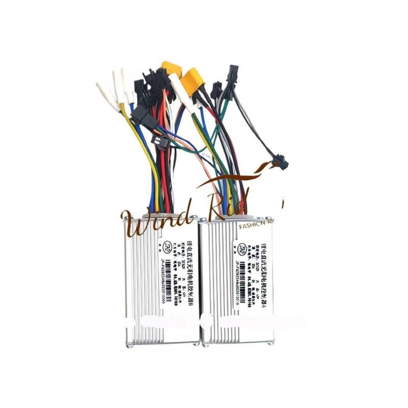 HUVNEXA for JP Display 36V 48V 52V 60V Drosselschalter 25ah Dual Drive Brushless Motor Controller, for FLJ T11 T113 Elektroroller Elektroroller-Armaturenbrett(48v 25a No Hall AB) von HUVNEXA