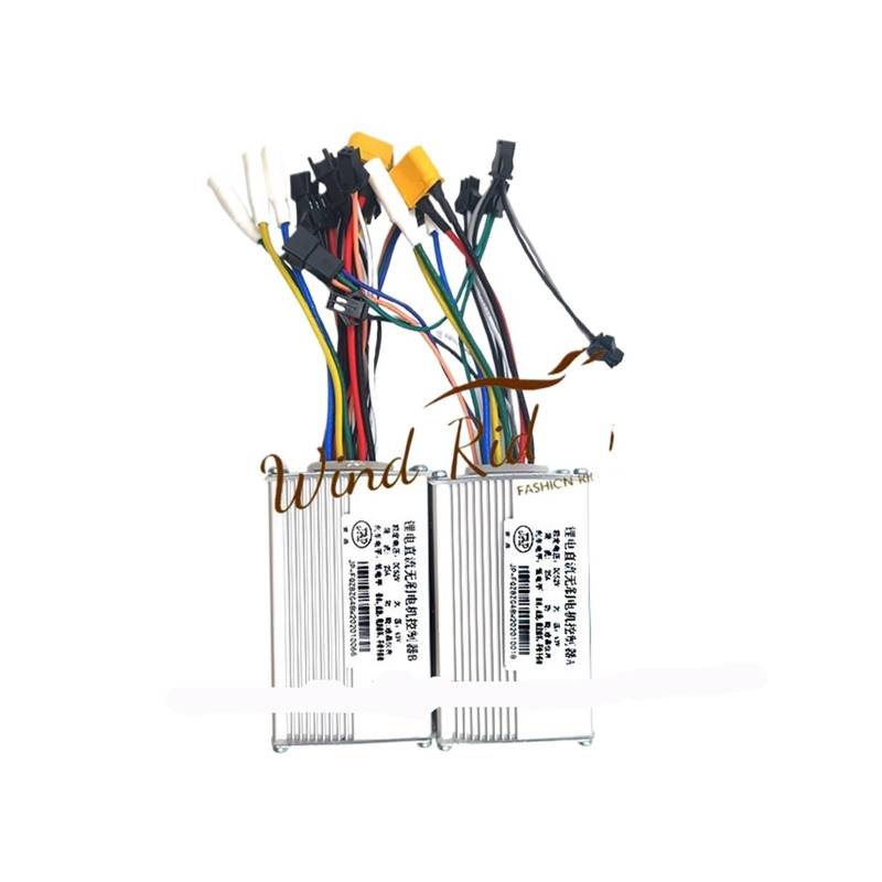 HUVNEXA for JP Display 36V 48V 52V 60V Drosselschalter 25ah Dual Drive Brushless Motor Controller, for FLJ T11 T113 Elektroroller Elektroroller-Armaturenbrett(52v 25a No Hall AB) von HUVNEXA