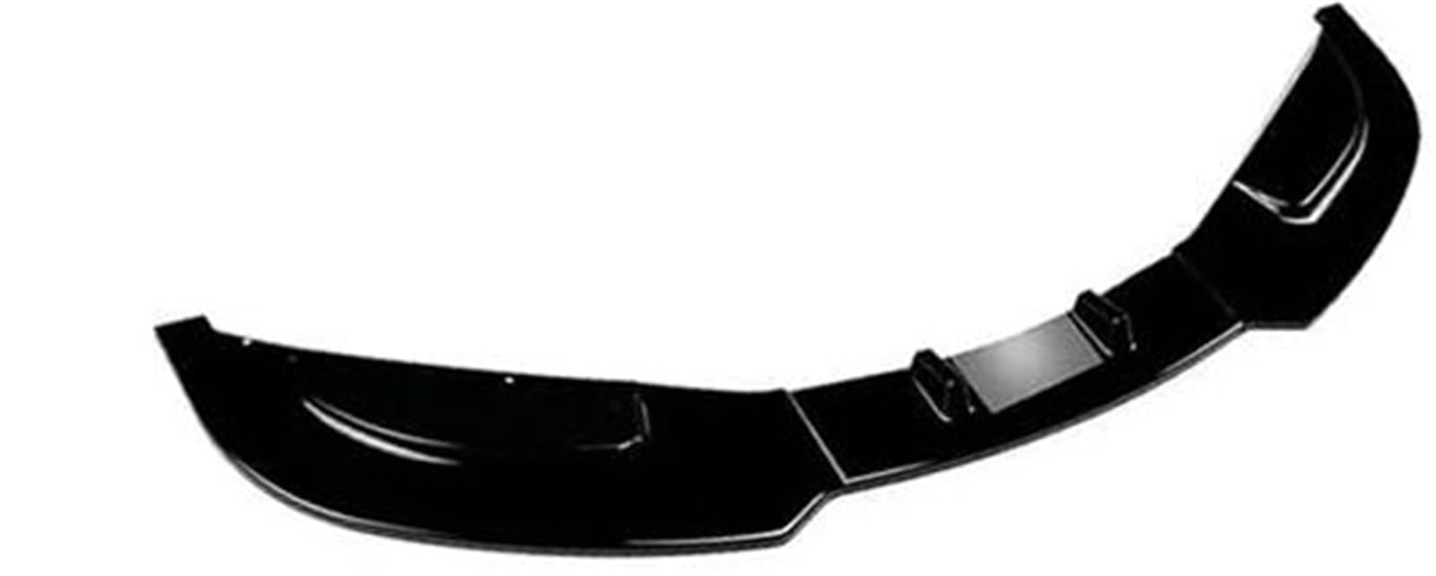 HUVNEXA for Mercedes-Benz, C-Klasse W204 C200 C260 C300 2011-2014 Auto Frontstoßstange Lip Splitter Spoile Spoiler ABS Body Kit Spoiler Diffusor für die vordere Stoßstange(Black Glossy Black) von HUVNEXA