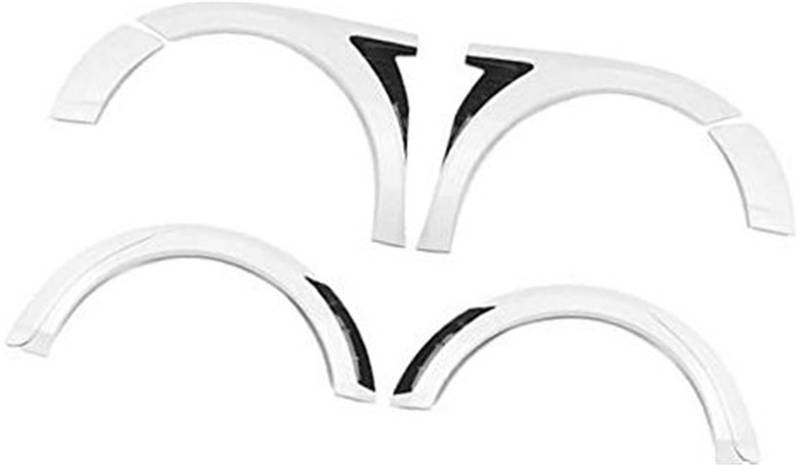 HUVNEXA for Toyota, Camry SE XSE 2018-2022 Sport Auto Rad Flares Trim Wide Body Arch Augenbraue Abdeckung Stirn kotflügel Kit Kotflügelverkleidung(Black) von HUVNEXA