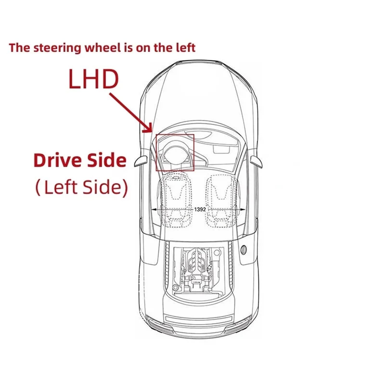 HUVNEXA for intelligentes, automatisches Stopp-Start-Motorsystem, Ausschaltsensor-Steckerkabel, for Lexus, NX 200t NX300h AZ10 RX350 RX300 AL20 2015–2020 Automatischer Start-Stopp-Sensor(for LHD) von HUVNEXA